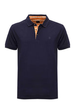 New Polo Hermon - 100% Cotton W/Printed Collar Ins