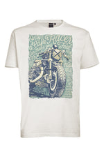 GD Printed T Shirt 140gr Slub