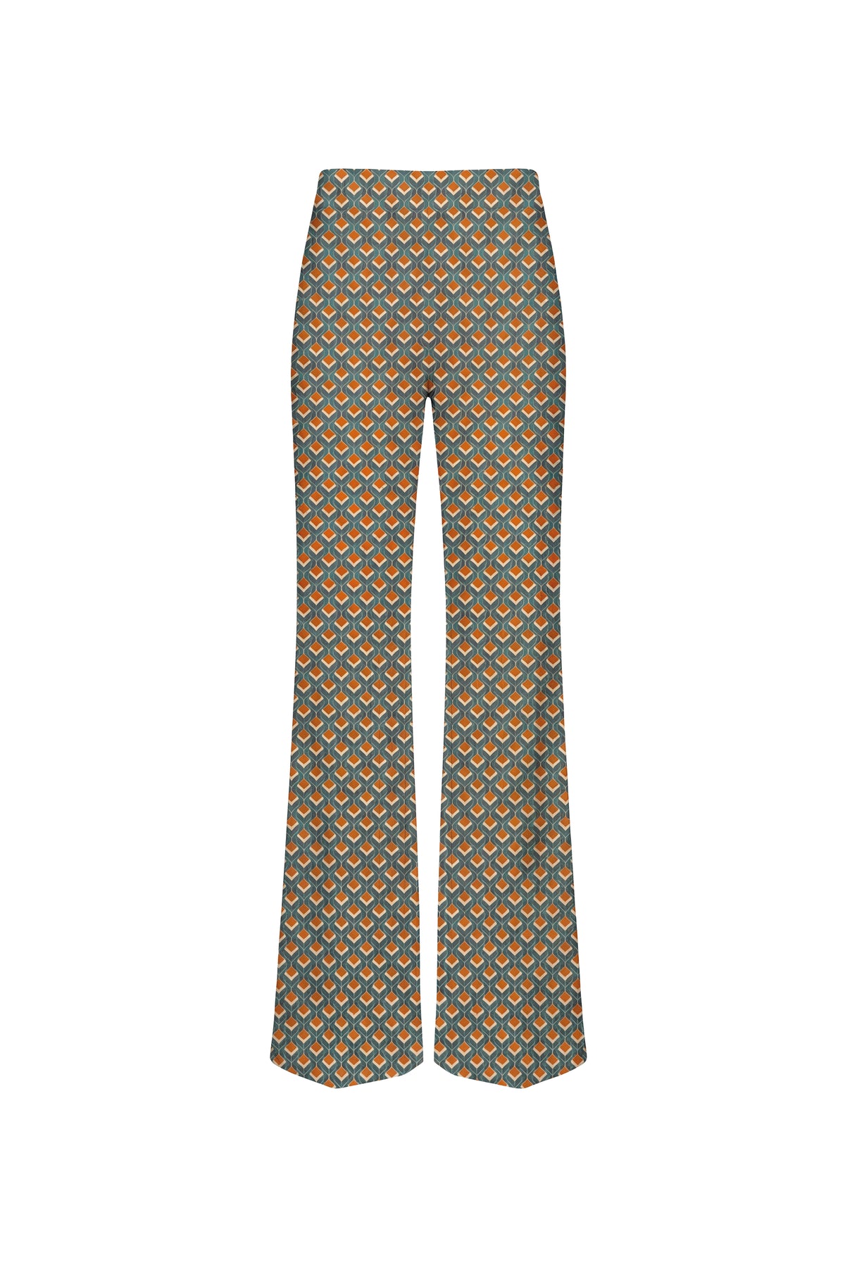 MARIE - Printed Nylon Jersey Pant