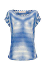 SHAYBO - Linen Viscose T-Shirt With Kimono Sleeve