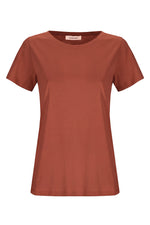 DORA - Mercerized Interlock Crew Neck T Shirt