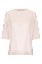 YENDRI - Mercerized Interlock Over T-Shirt