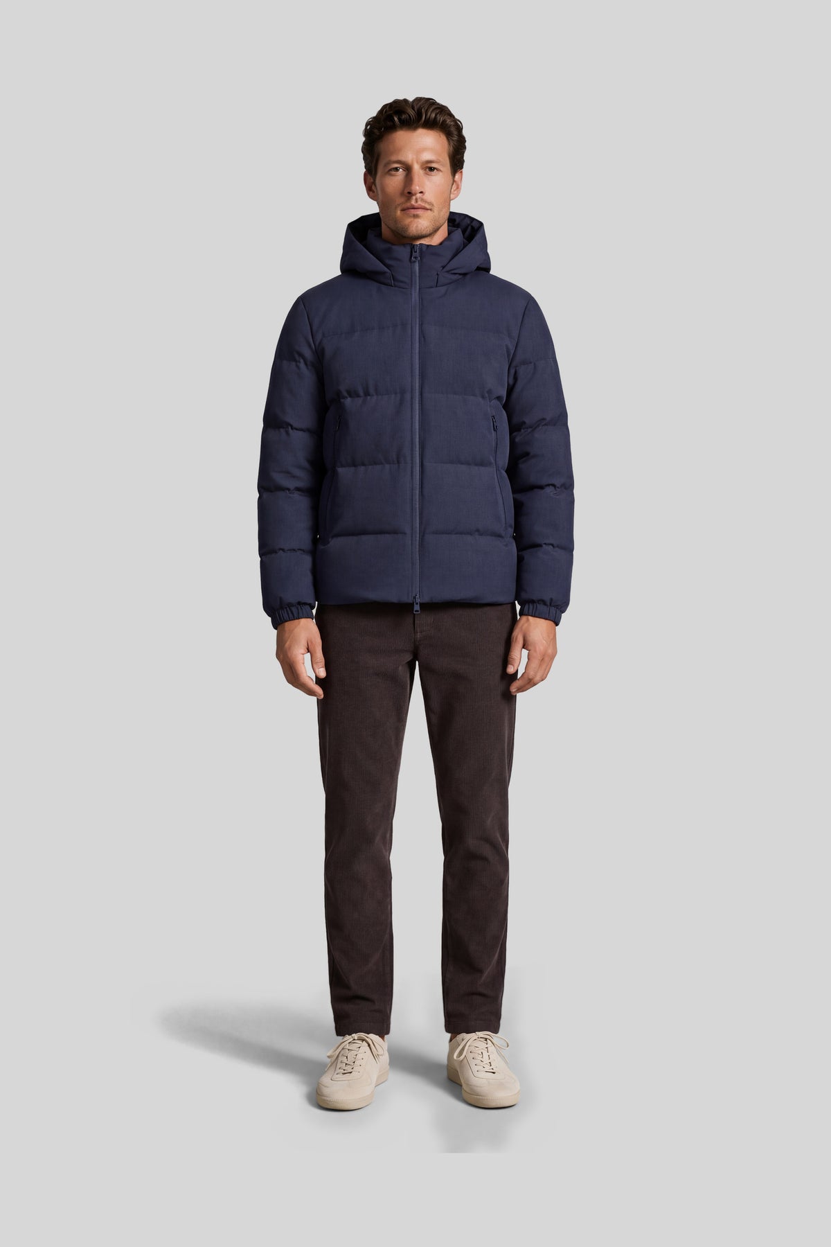 SENDAI - Tech Wool Puffer Jacket-5